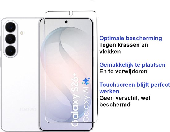 Armordrop screenprotector voor Samsung S26+