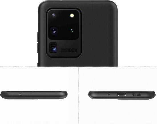 Lennexo siliconen hoesje voor Samsung Galaxy S20 Ultra
