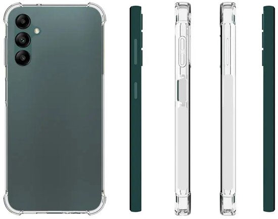 Anti-shock hoesje en screenprotector voor Samsung A14
