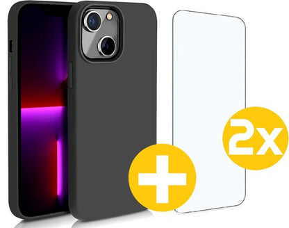 Lennexo iPhone 14 hoesje met screenprotector