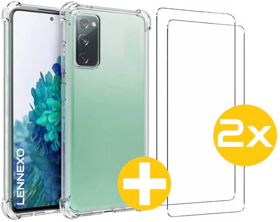 Anti-Shock Hoesje met Screenprotector voor Samsung S20 FE