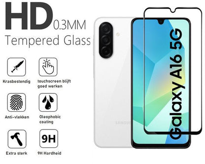 Lennexo full cover screenprotector Samsung Galaxy A16