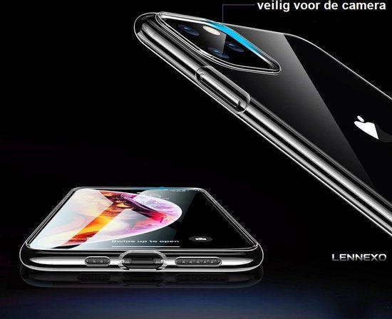 Lennexo iPhone 11 hoesje en screenprotector