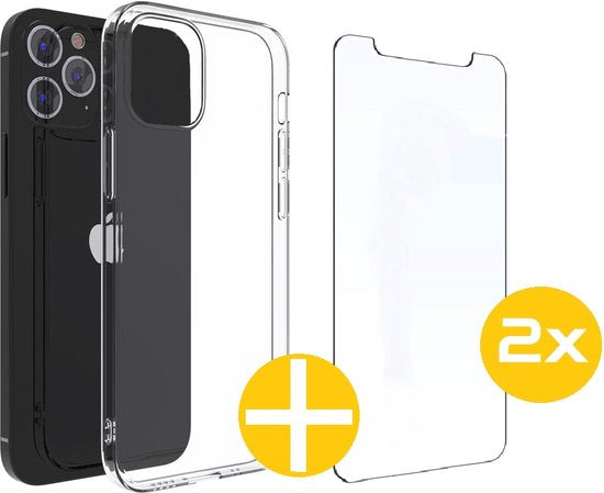 Lennexo hoesje en screenprotector voor iPhone 11 Pro