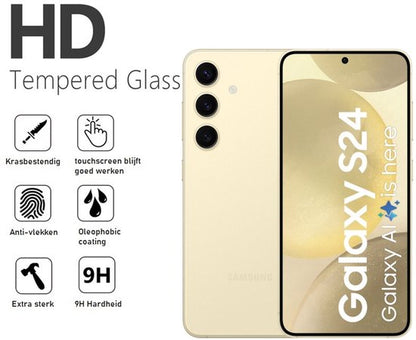 Lennexo pashouder hoesje voor Samsung S24