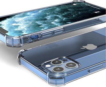 Lennexo Anti-Shock transparant hoesje voor iPhone 13 Pro
