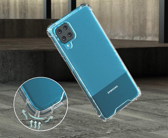 Lennexo Anti-Shock siliconen hoesje voor Samsung Galaxy A12