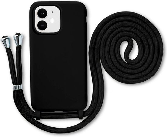 Armordrop siliconen hoesje met koord voor iPhone 11