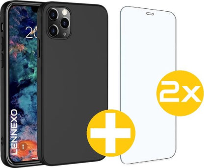 Lennexo hoesje met screenprotector voor iPhone 13 Pro Max