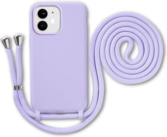 Armordrop siliconen hoesje met koord iPhone 12 Mini