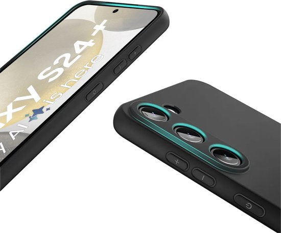 Lennexo Siliconen Hoesje voor Samsung Galaxy S24+