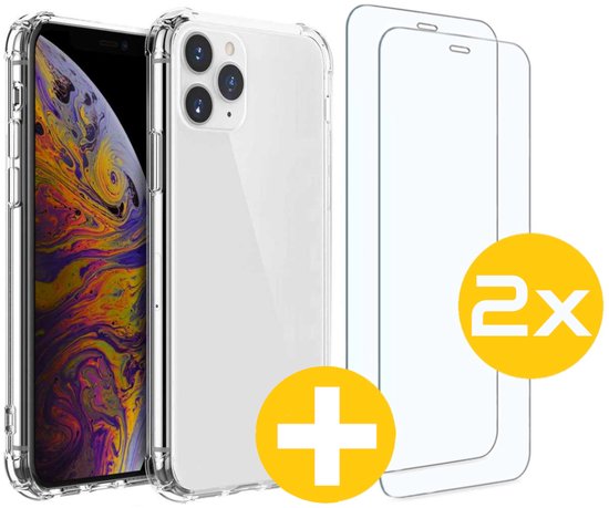 Lennexo iPhone 11 Pro anti-shock beschermset