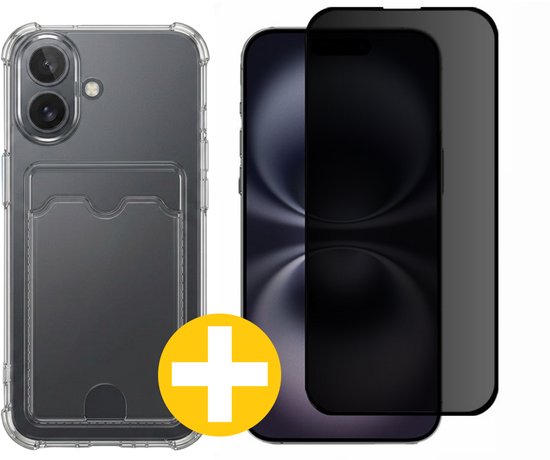 Lennexo pashouder hoesje voor iPhone 16