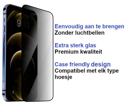 ArmorDrop privacy screenprotector voor iPhone 12 Mini