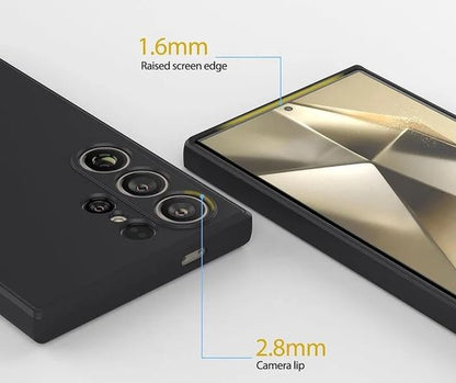 Lennexo siliconen hoesje voor Samsung Galaxy S24 Ultra