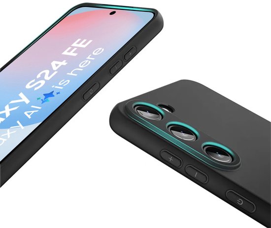 Lennexo siliconen hoesje voor Samsung Galaxy S24 FE