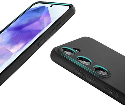 Lennexo Samsung Galaxy A55 hoesje met screenprotector