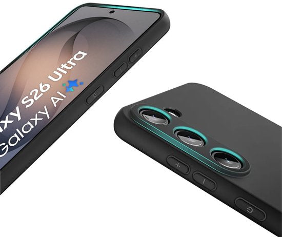 Lennexo siliconen hoesje voor Samsung Galaxy S26 Ultra