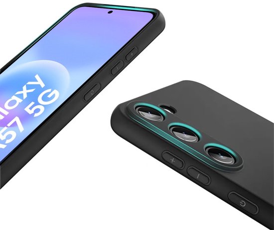 Lennexo hoesje en screenprotector voor Samsung A57