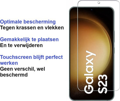 Armordrop gehard glas screenprotector Samsung S23
