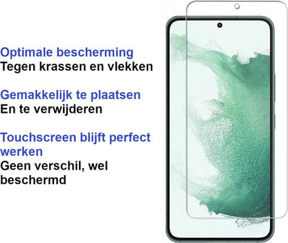 Armordrop screenprotector voor Samsung S22