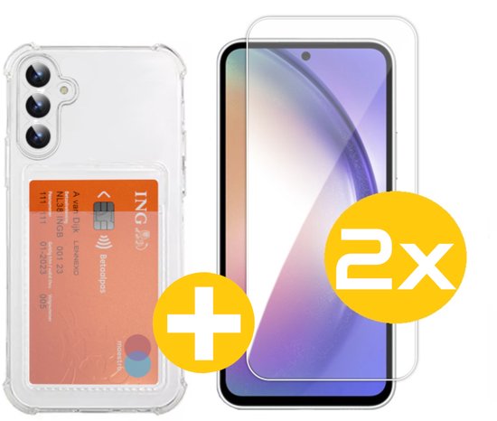 Lennexo pashouder hoesje voor Samsung A54