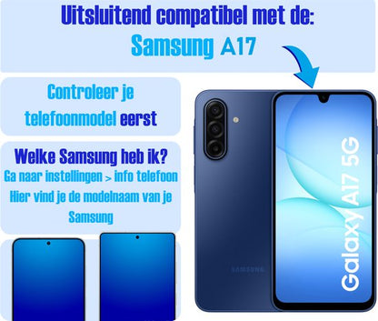 Armor Selekt screenprotector voor Samsung A17