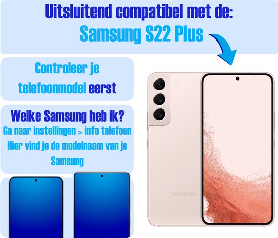 Armor Selekt screenprotector voor Samsung S22 Plus