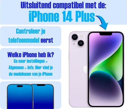 Armor Selekt screenprotector voor iPhone 14 Plus