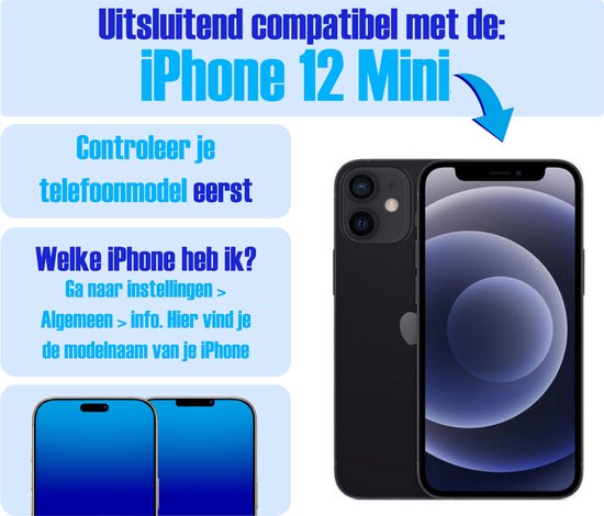 Armor Selekt screenprotector voor iPhone 12 Mini
