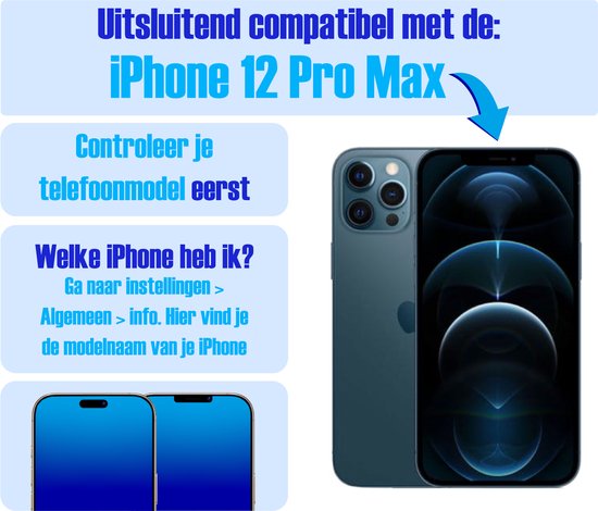 Armor Selekt Tempered Glass Screenprotector voor iPhone 12 Pro Max