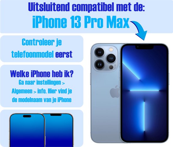 Armor Selekt screenprotector voor iPhone 13 Pro Max