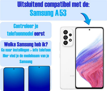 Armor Selekt screenprotector voor Samsung A53