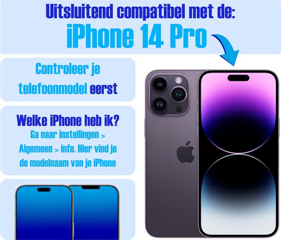 Armor Selekt iPhone 14 Pro glazen screenprotector