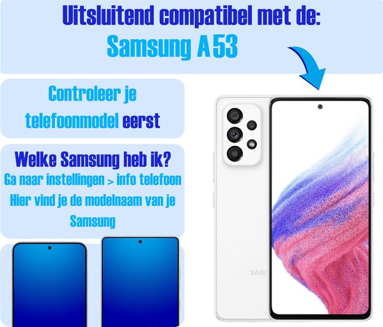 Armor Selekt screenprotector voor Samsung A53