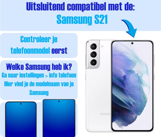 Armor Selekt screenprotector voor Samsung S21