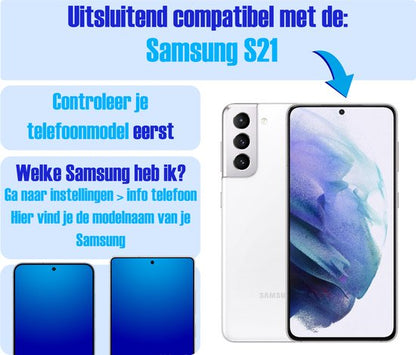 Armor Selekt screenprotector voor Samsung S21