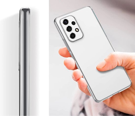 Lennexo hoesje en screenprotector voor Samsung Galaxy A12