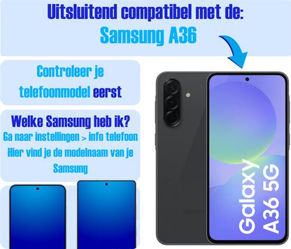 Armor Selekt screenprotector voor Samsung Galaxy A36