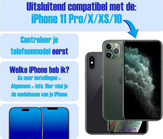 Armor Selekt screenprotector voor iPhone 11 Pro / XS / X