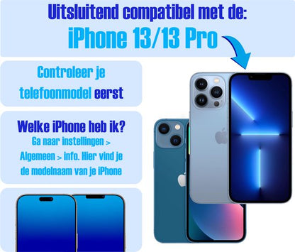 Armor Selekt screenprotector voor iPhone 13 / 13 Pro