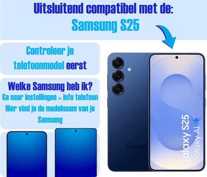 Armor Selekt screenprotector voor Samsung S25
