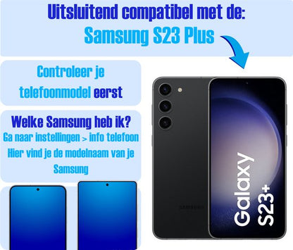 Armor Selekt screenprotector voor Samsung S23 Plus
