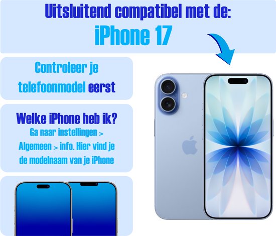 Armor Selekt screenprotector voor iPhone 17