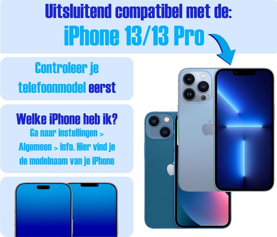 Armor Selekt screenprotector voor iPhone 13 en 13 Pro