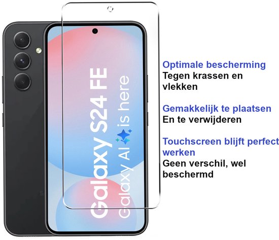 Armordrop screenprotector voor Samsung S24 FE
