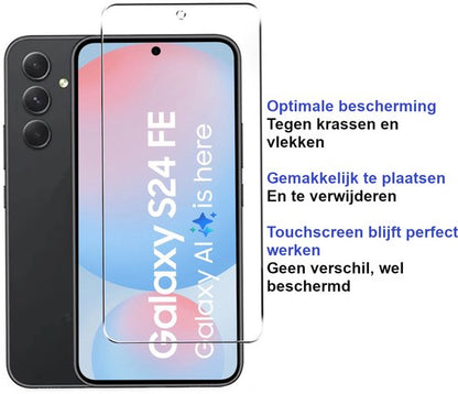 Armordrop screenprotector voor Samsung S24 FE
