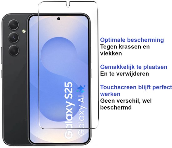 Armordrop screenprotector voor Samsung S25