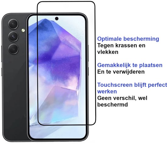 Armordrop Full Guard screenprotector voor Samsung A54