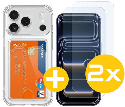 Lennexo Pashouder Hoesje Voor iPhone 17 Pro